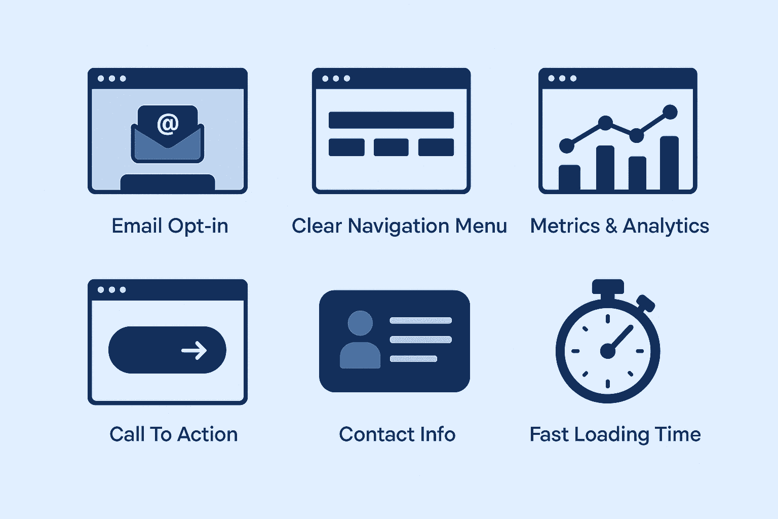 Features a business website should have
